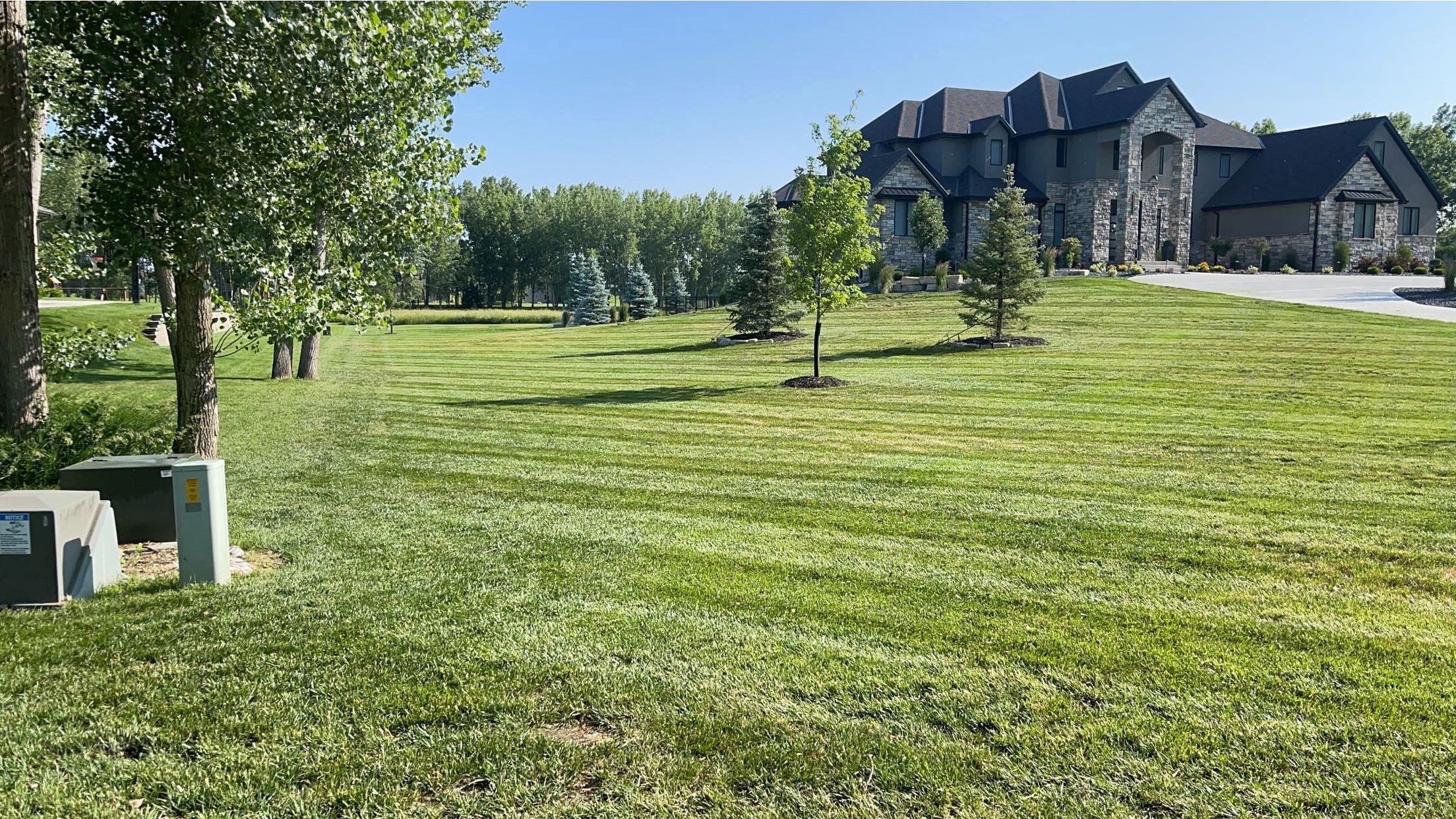 Lawn Fadez recent lawn care work