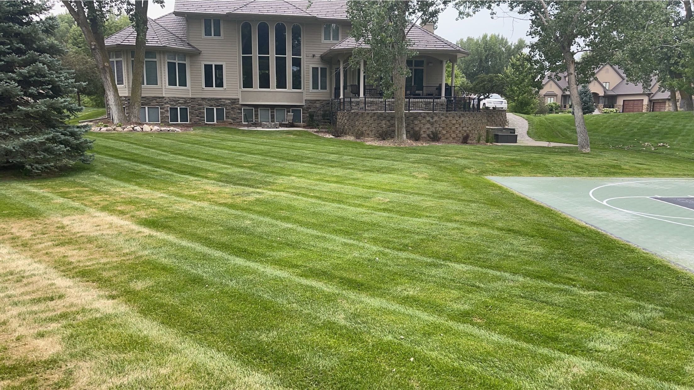 Lawn Fadez recent lawn care work