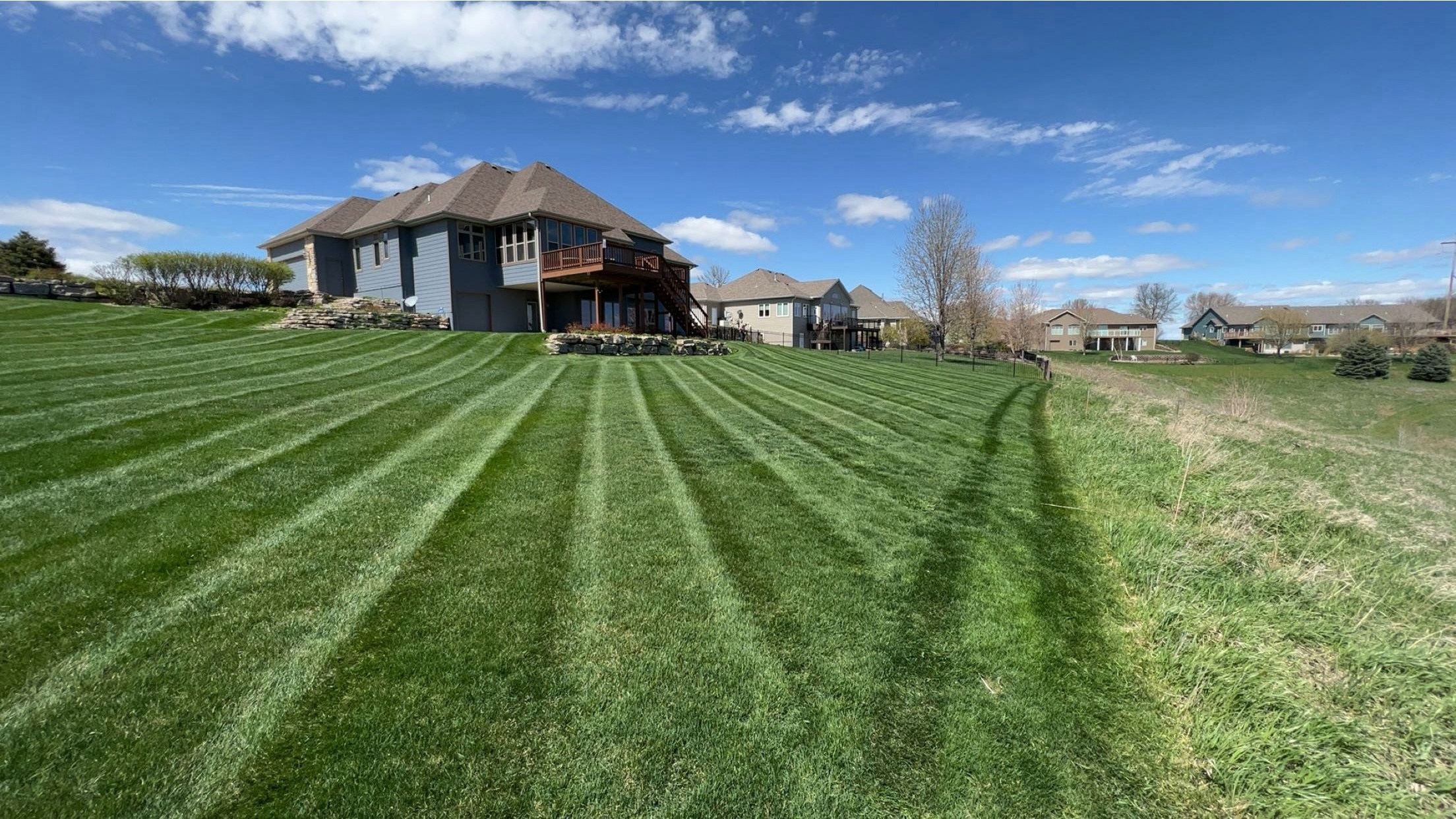 Lawn Fadez recent lawn care work